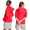 adidas Seasonals Collegiate Typography Sweatjacke Kinder KC4582 - pure ruby/off white 140