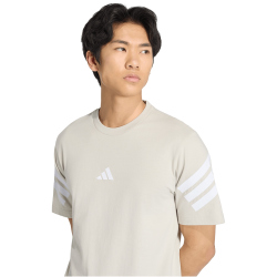 adidas Single Jersey 3-Streifen Trainingsshirt Herren KT0614 - wonder alumina XS