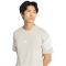 adidas Single Jersey 3-Streifen Trainingsshirt Herren KT0614 - wonder alumina XS