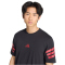 adidas Single Jersey 3-Streifen Trainingsshirt Herren KS8102 - black XXL