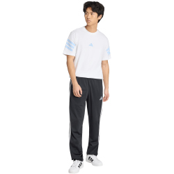 adidas Single Jersey 3-Streifen Trainingsshirt Herren KS8101 - white S