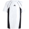 adidas Color Block T-Shirt Kinder KE2773 - white/black/grey six 116