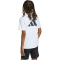 adidas Color Block T-Shirt Kinder KE2773 - white/black/grey six 116