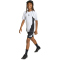 adidas Color Block T-Shirt Kinder KE2773 - white/black/grey six 116
