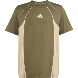 adidas Color Block T-Shirt Kinder KE2770 - olive...