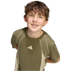 adidas Color Block T-Shirt Kinder KE2770 - olive...