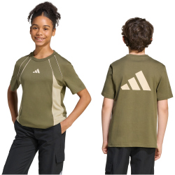 adidas Color Block T-Shirt Kinder KE2770 - olive...