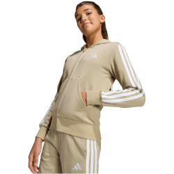 adidas Essentials Sweatjacke Mädchen KC8737 - wonder cargo/white 152