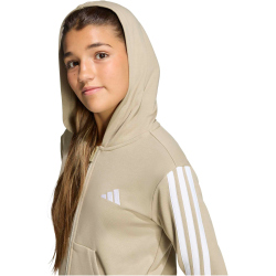 adidas Essentials Sweatjacke Mädchen KC8737 - wonder cargo/white 152