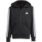 adidas Essentials Sweatjacke Mädchen KC8735 - black/white 140