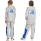 adidas Color Block Jogginghose Kinder KS5825 - medium grey heather/team royal blue/glow blue 128