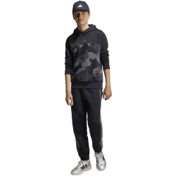adidas Color Block Jogginghose Kinder KS5823 - black/grey six/white 116