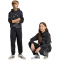 adidas Color Block Jogginghose Kinder KS5823 - black/grey six/white 116