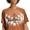 adidas House of Tiro x Common Goal T-Shirt Herren KC1265 - off white/black/semi ice tangerine M