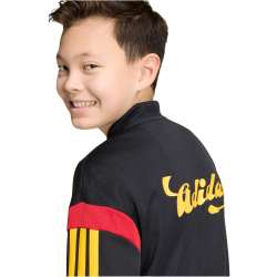 adidas House of Tiro Trainingsjacke Kinder KH3809 - black/collegiate gold/team power red 2 140