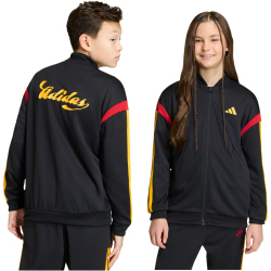 adidas House of Tiro Trainingsjacke Kinder KH3809 - black/collegiate gold/team power red 2 140