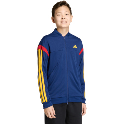adidas House of Tiro Trainingsjacke Kinder KH3805 - dark blue/crew yellow/team power red 2 128