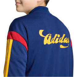 adidas House of Tiro Trainingsjacke Kinder KH3805 - dark blue/crew yellow/team power red 2 128