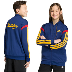 adidas House of Tiro Trainingsjacke Kinder KH3805 - dark blue/crew yellow/team power red 2 128