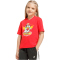 adidas x Disney Mickey Mouse T-Shirt + Shorts Set Kinder JZ7672 - pure ruby/off white 110