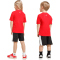 adidas x Disney Mickey Mouse T-Shirt + Shorts Set Kinder JZ7672 - pure ruby/off white 110