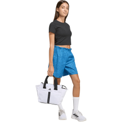 adidas Sport Icons Allover Print Trainingsshorts Mädchen KB9556 - ray blue/dusky petrol/dusky petrol 140
