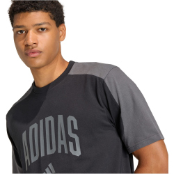 adidas Collegiate T-Shirt Herren KD0068 - black/grey six M
