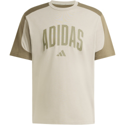 adidas Collegiate T-Shirt Herren KC3417 - silver...