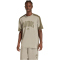 adidas Collegiate T-Shirt Herren KC3417 - silver pebble/olive strata S