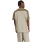 adidas Collegiate T-Shirt Herren KC3417 - silver pebble/olive strata S