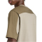 adidas Collegiate T-Shirt Herren KC3417 - silver pebble/olive strata S