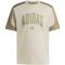 adidas Collegiate T-Shirt Herren KC3417 - silver pebble/olive strata M