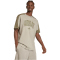 adidas Collegiate T-Shirt Herren KC3417 - silver pebble/olive strata M