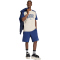 adidas Collegiate T-Shirt Herren KC3416 - wonder alumina/dark blue S
