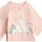 adidas TRNSTR T-Shirt + Shorts Set Kinder KE0757 - blush pink/white 104