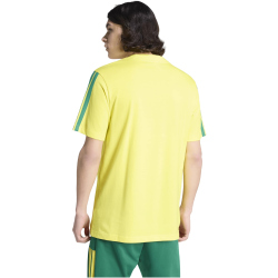 adidas Essentials 3-Streifen Single Jersey T-Shirt Herren KR7569 - bright yellow/bold green/bold green/bold green M