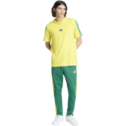 adidas Essentials 3-Streifen Single Jersey T-Shirt Herren KR7569 - bright yellow/bold green/bold green/bold green M