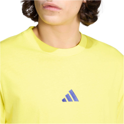 adidas Essentials 3-Streifen Single Jersey T-Shirt Herren KR7569 - bright yellow/bold green/bold green/bold green M