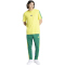 adidas Essentials 3-Streifen Single Jersey T-Shirt Herren KR7569 - bright yellow/bold green/bold green/bold green M