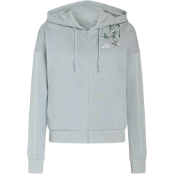 adidas Essentials 3-Streifen French Terry Sweatjacke Damen KF0015 - wonder sage L