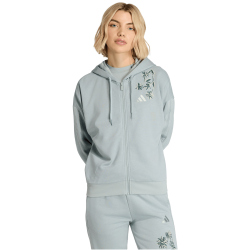 adidas Essentials 3-Streifen French Terry Sweatjacke Damen KF0015 - wonder sage L