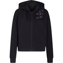 adidas Essentials 3-Streifen French Terry Sweatjacke Damen KF0014 - black XS