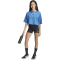 adidas Sport Icons Allover Print Trainingsshirt Mädchen KB6927 - ray blue/dusky petrol/dusky petrol 152