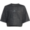 adidas Sport Icons Allover Print Trainingsshirt Mädchen KB6925 - black/grey six/grey four 140