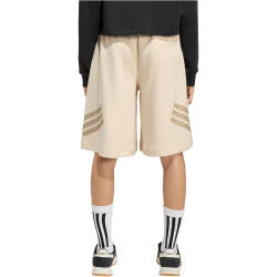 adidas Future Icons 3-Streifen lange Sweatshorts Mädchen KR2235 - crystal linen/trace khaki 164
