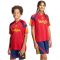 adidas House of Tiro T-Shirt Kinder KH3803 - team power red 2/crew yellow/dark blue 176