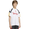 adidas House of Tiro T-Shirt Kinder KH3799 - white/collegiate gold/power red/black 140