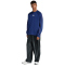 adidas Stadium Sweatshirt Herren JZ2766 - dark blue/off white/pure orange S