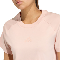 adidas Soft Lux T-Shirt Damen KC9822 - blush pink M