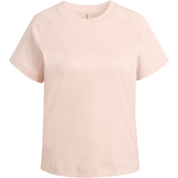 adidas Soft Lux T-Shirt Damen KC9822 - blush pink L